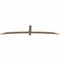Ekena Millwork Bellingham Rough Sawn Timber Gable Bracket, Douglas Fir, 108"W x 22"H x 2"D x 4"F, 5/12 Pitch GBW108X22X0204BEL00RDF - alternate 3